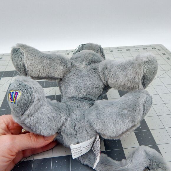 Webkinz Funky Flower Pet Carrier w/Code Charcoal Cat HM152 Plush Ganz Stuffed - Picture 13 of 13